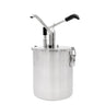 Sauce/doseringsdispenser - 6 liter - med beholder og justerbar dosering