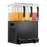 Saftdispenser - 3x 10 Liter - sort