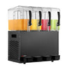 Saftdispenser - 4x 10 Liter - sort