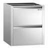 Skuffemodul PREMIUM - 2 skuffer - underbyggemodul 400x760 mm - til ATK 800 mm dyb