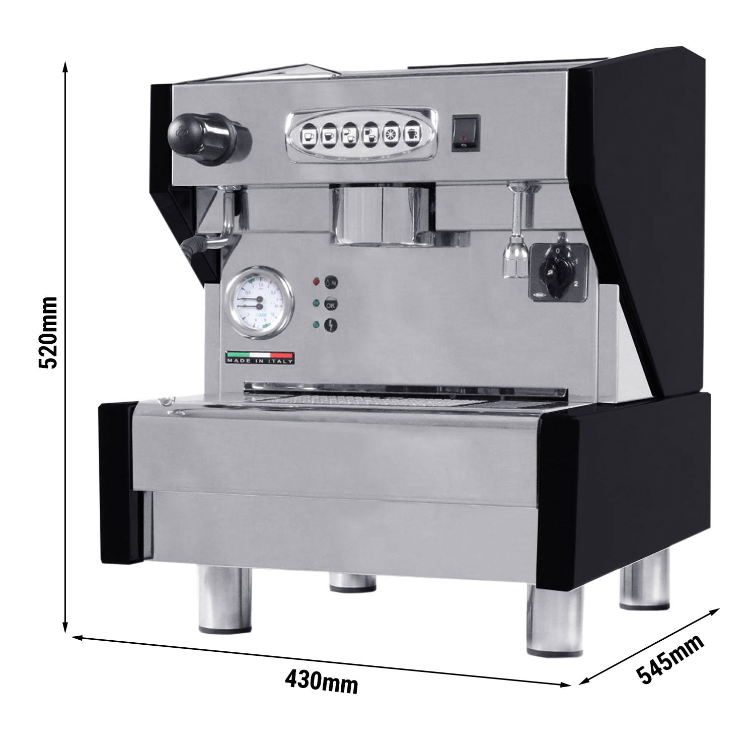 Eminence Auto 1GR - portafilter/espressomaskine - 1 gruppe