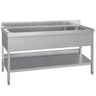 ECO-opvaskebord – 2000 x 600 mm – med 1 vask