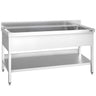 PREMIUM-opvaskebord – 2000 x 600 mm – med 1 vask