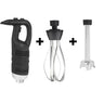 Professionel Stavblender inkl. skaft 250 mm & piskeris - 850 W - Trinløs hastighedsregulering (8.000–18.000 o/min)