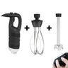 Stavblender inkl. blenderstav 300 mm & piskeris - 850 watt - med trinløs hastighedsregulering