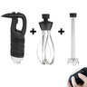 Stavblender inkl. blenderstav 400 mm & piskeris - 850 watt - med trinløs hastighedsregulering