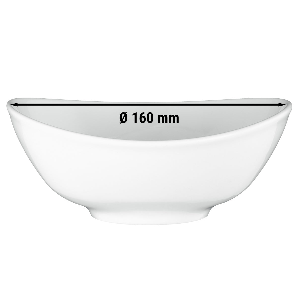 (4 stk.) Seltmann Weiden - Suppeskål/skål oval - 16 cm