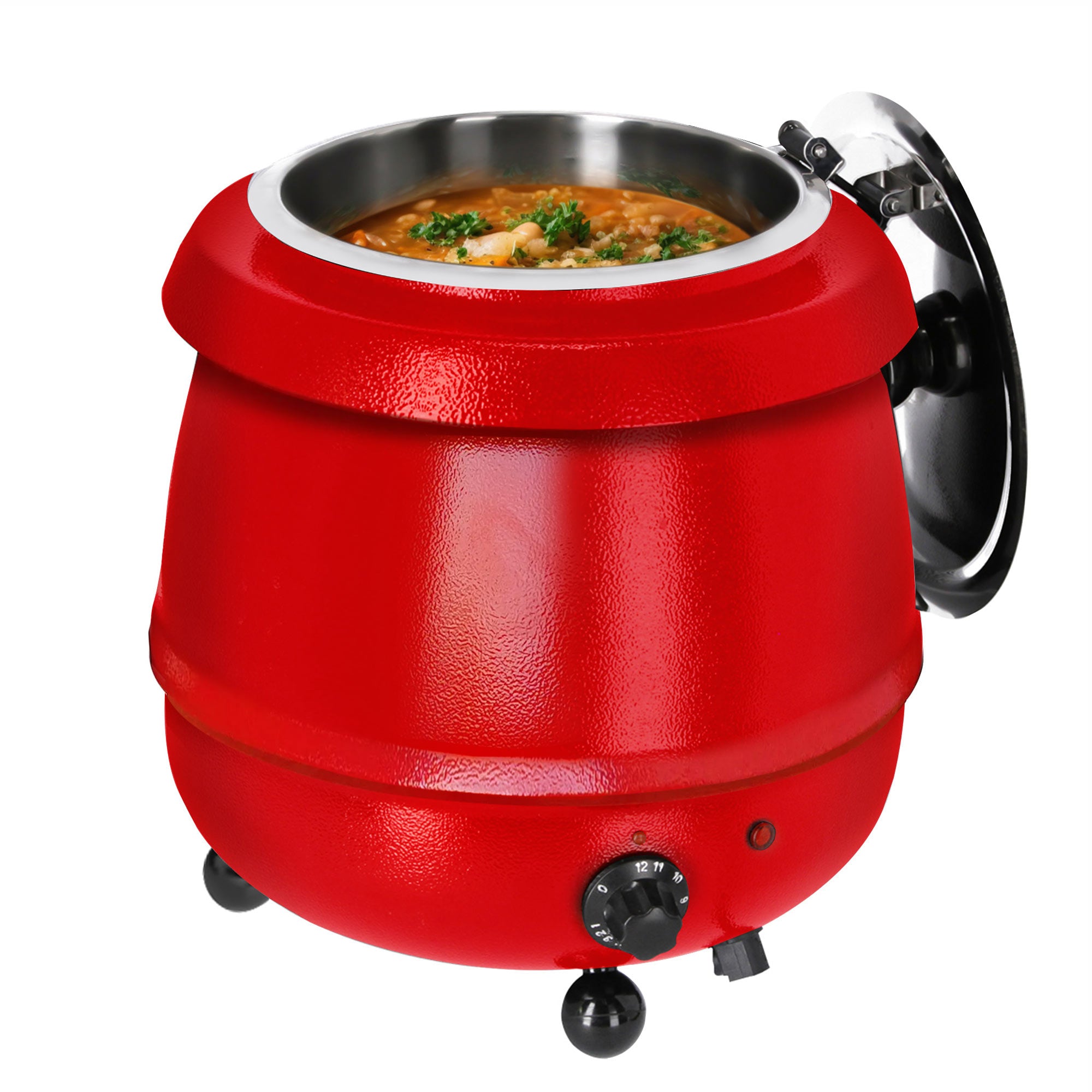 Suppevarmer - 9 liter - Rød