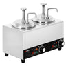 Saucevarmer med dispenser - 2x 1,7 Liter
