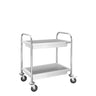 Serveringsvogn - 750x400mm - med 2 bakker