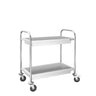 Serveringsvogn - 850x450mm - med 2 bakker