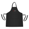 (5 stk) Bistroforklæde - Sort - med GGM Gastro logo - B x H: 67 x 84 cm