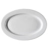 (24 stk.) PERA Hvid - Tallerken - oval - Længde: 350 mm - Hvid