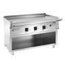 El stegeplade - 13,5 kW - Glat - stegeflade: 1395x585 mm - inkl. understel