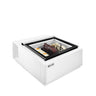 Borddisplay til is - 670 x 750 mm - Hvid