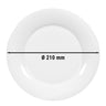 (6 stk.) SELTMANN WEIDEN | Plade flad - Ø 21 cm
