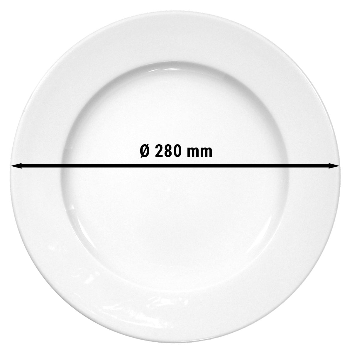 (6 stk.) Seltmann Weiden - Plade flad - Ø 28 cm