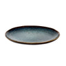 (6 stk.) Palmer excentrisk flad plade - Ø 28 cm - Petrol Blue