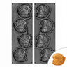 Plader til tarteletmaskine TMOPH - form: 4x taiyaki-fisk