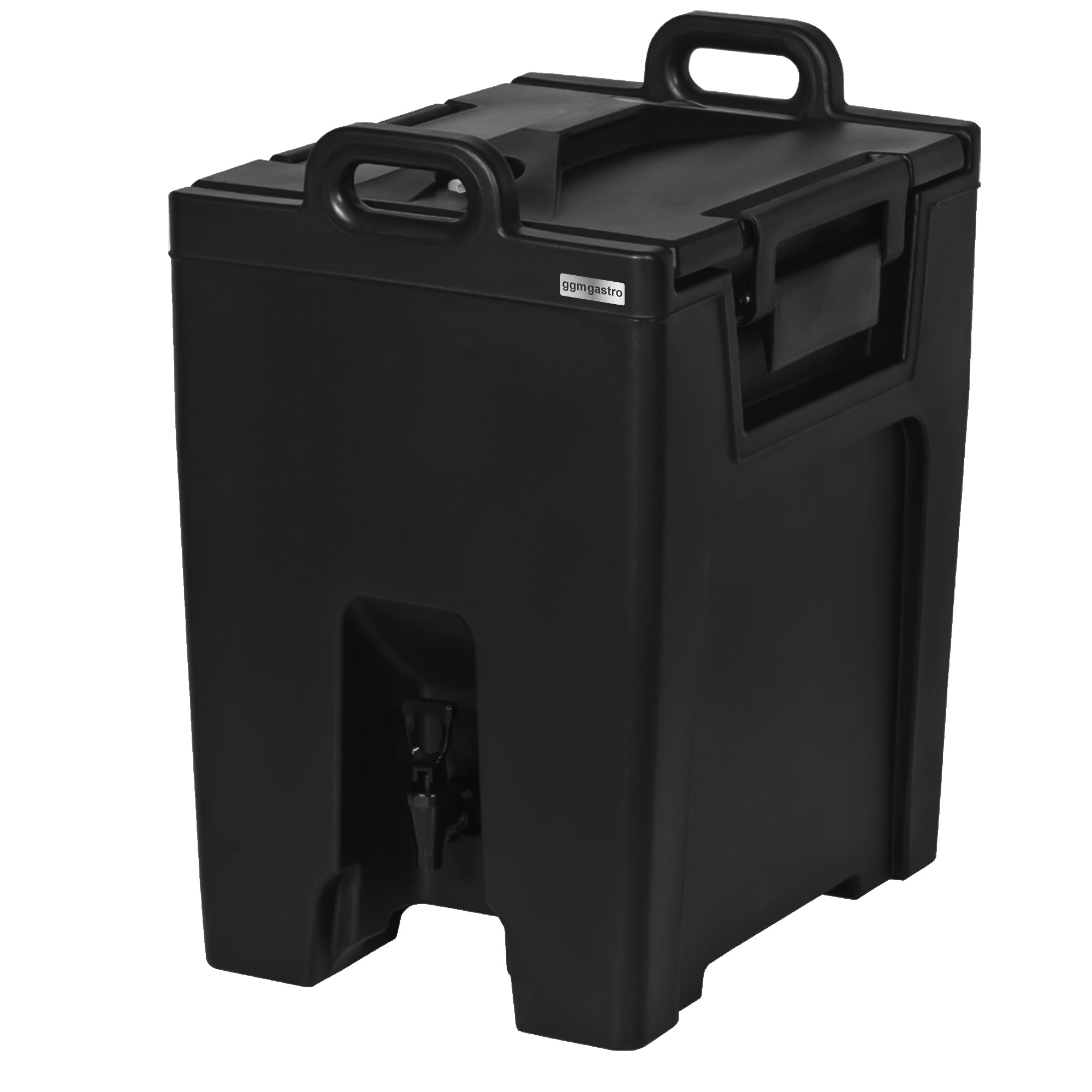 Termo drikkevarebeholder med hane - 40 Liter / Sort