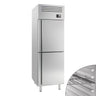 Fryseskab Rustfri Stål PREMIUM PLUS - GN 2/1 - med 2 Døre