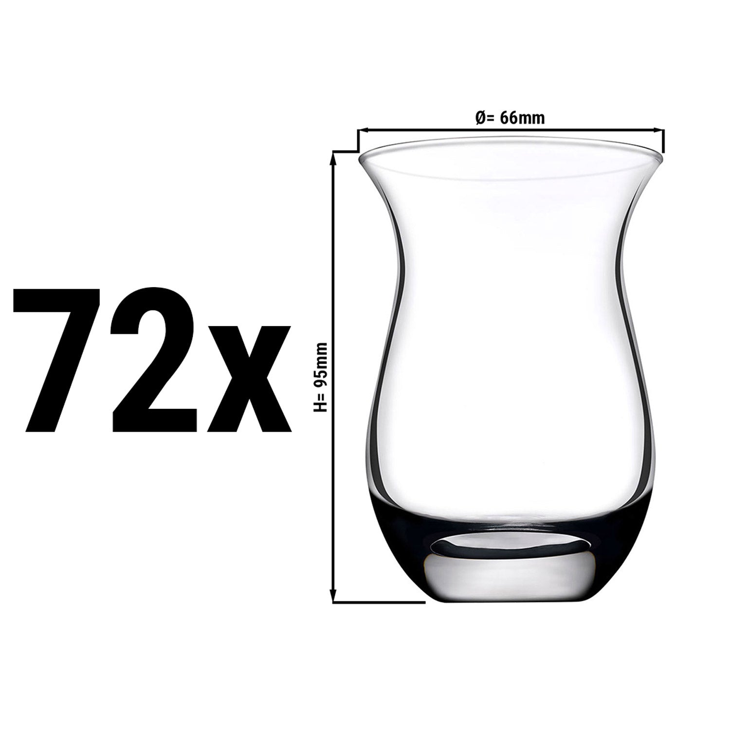 IZMIR teglas - 0,16 liter - sæt med 6 stk.