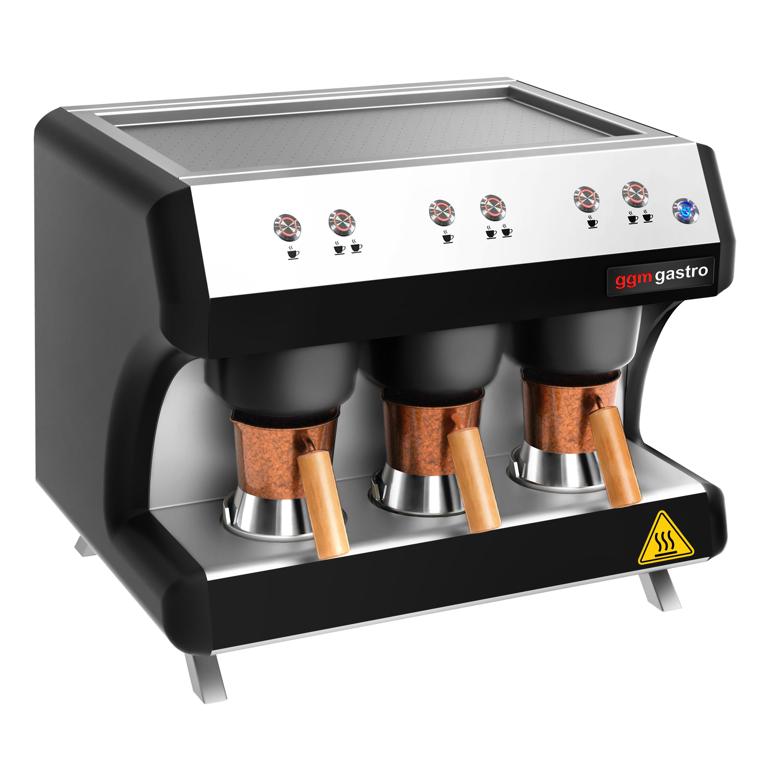 TRIO-maskine til tyrkisk kaffe og mokka