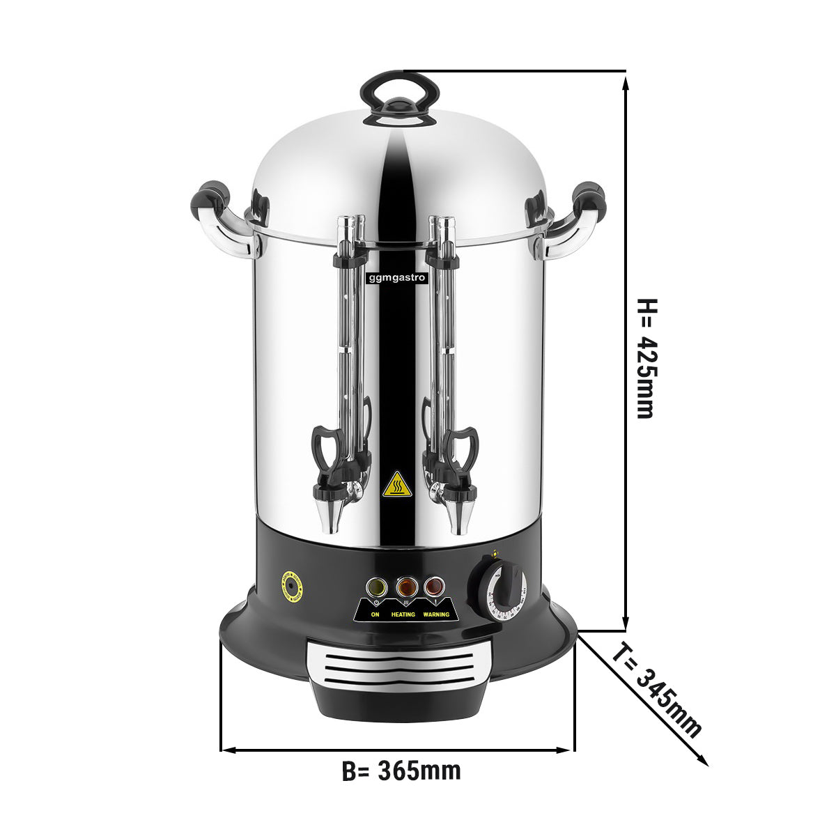 Te-kedel - 12 liter