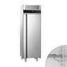 Fryseskab Rustfrit Stål PREMIUM - 0,6 x 0,6 m - 400 Liter - med 1 Dør