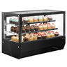 kølemontre - 160 liter - 900 mm - 2 glasskydedøre