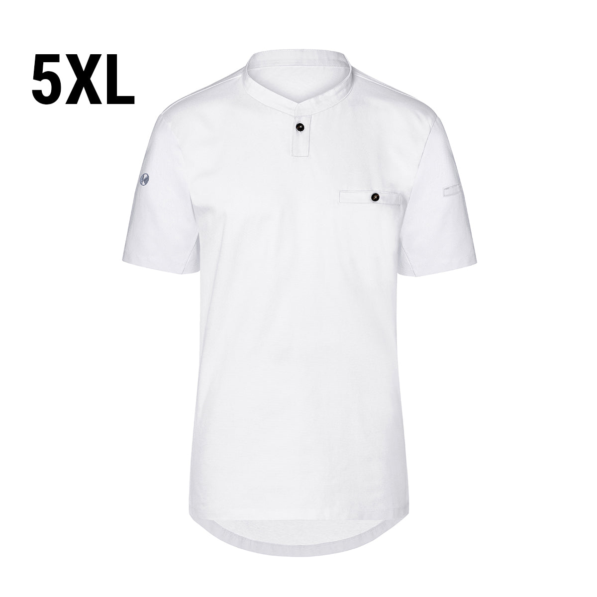 (6 stk) Karlowsky - Kortærmet arbejdsskjorte til herrer Performance - Hvid - Størrelse: 5XL
