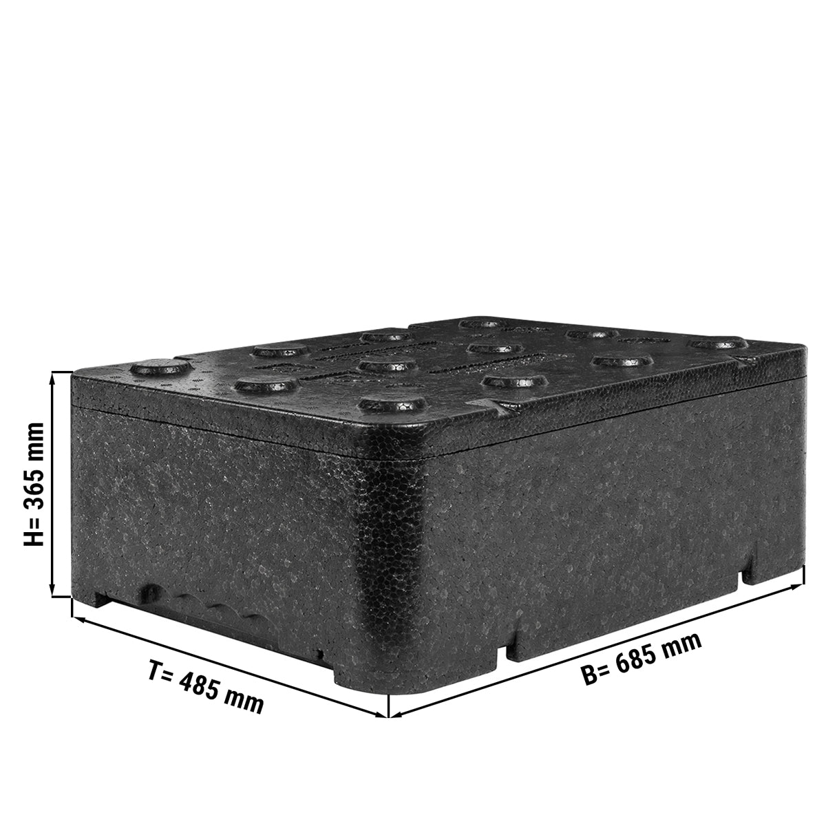 Thermobox / Polibox - til EN-plader - 685 x 485 x 365 mm
