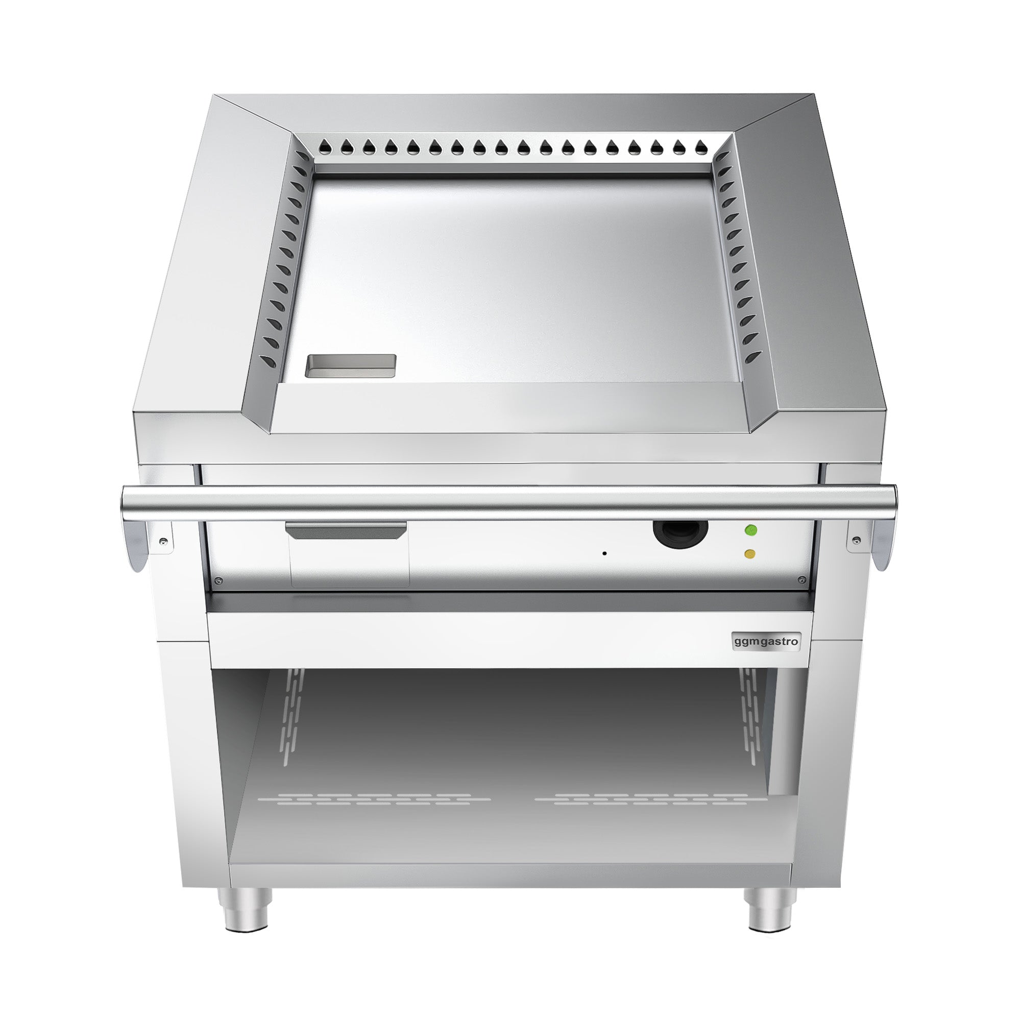 Gas Teppanyaki-grill - 8,5 kW - Glat grillplade - Fronttilberedning