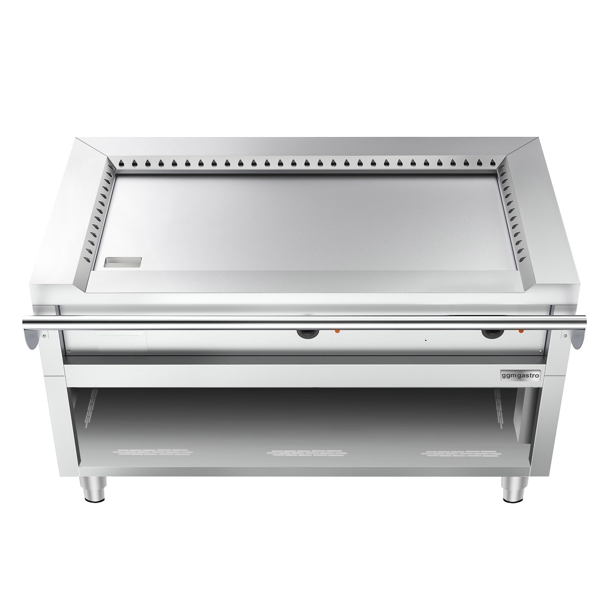 Gas Teppanyaki-grill - 8,5 kW - Glat grillplade - Fronttilberedning