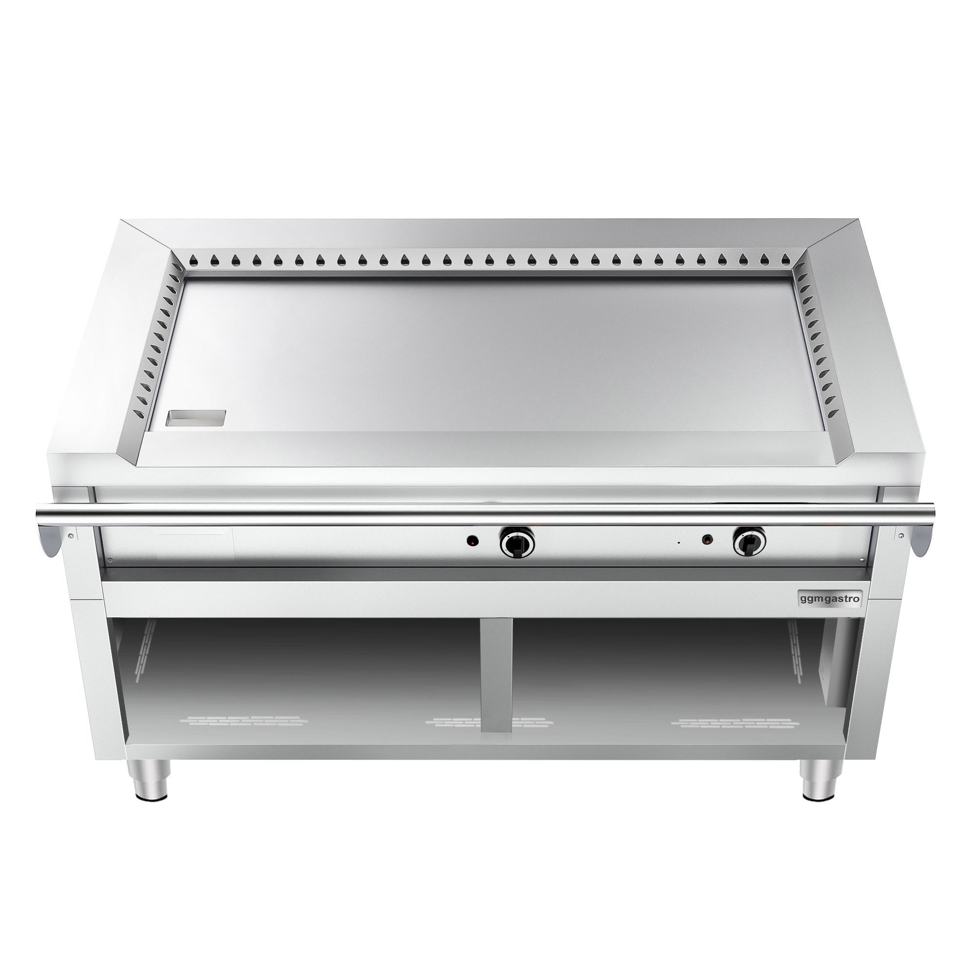 Gas Teppanyaki-grill - 17 kW - Glat stegeplade - Fronttilberedning