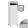 Fryseskab i rustfrit stål ECO - GN 1/1 - GN 2/1 - 476 liter netto - ned til −22 til −18 °C - med 1 dør - ventileret køling & automatisk afrimning & låsbart & hjul