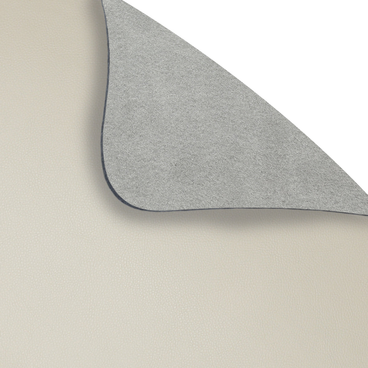 (12 stk.) James dækkeserviet - elegant læderlook - 33 x 46 cm - taupe