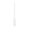 Omrøringsspatel flad - 100 cm - hvid