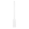 Omrøringsspatel flad - 120 cm - hvid