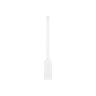 Omrøringsspatel flad - 55 cm - hvid