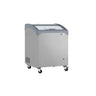 Supermarkedsfryser - 645x650 mm - 164 liter - glasskydelåg - Til DK