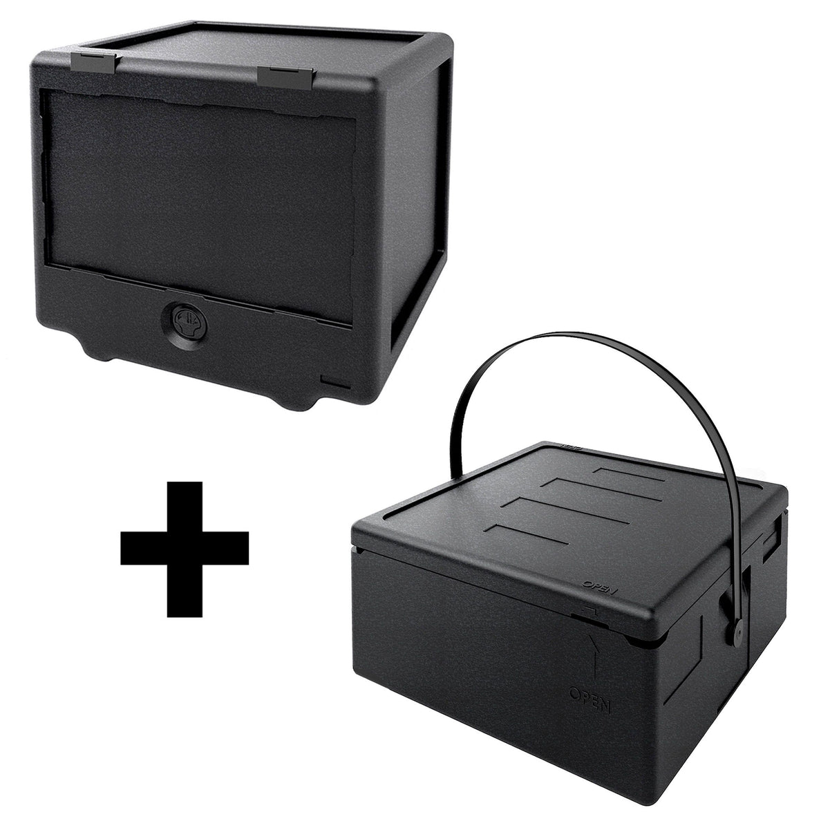 Termo skumkasse inkl. pizzaboks - 100 liter