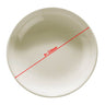 (24 stk.) TEOS - Dyb tallerken - Porcelæn - Ø 25 cm - creme