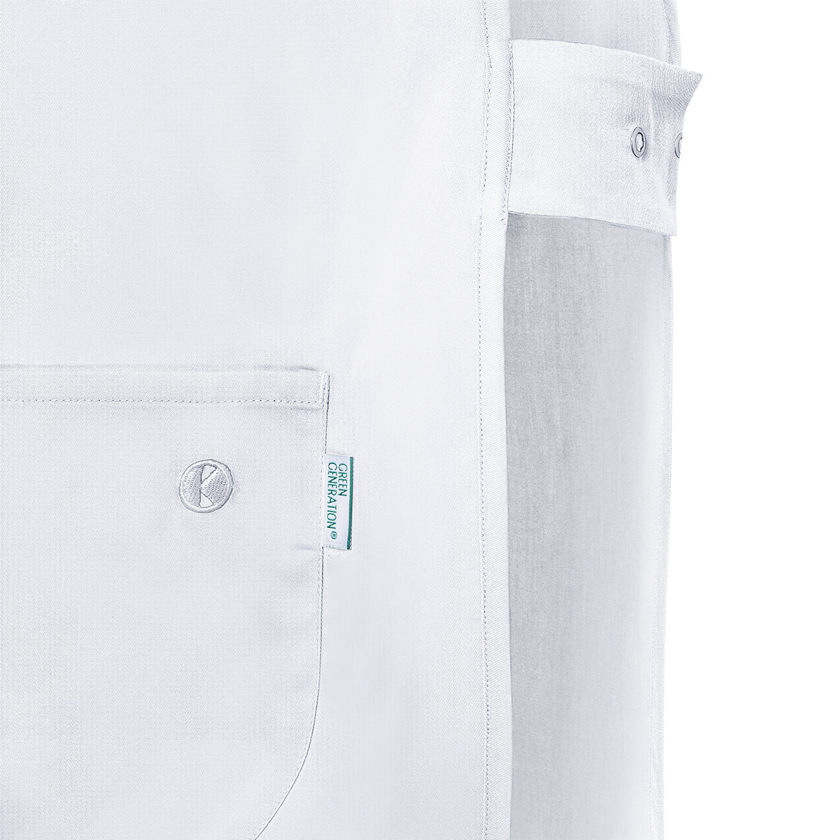 (6 stk.) Karlowsky - Throwover Jacket Essential - Hvid - Størrelse: XS