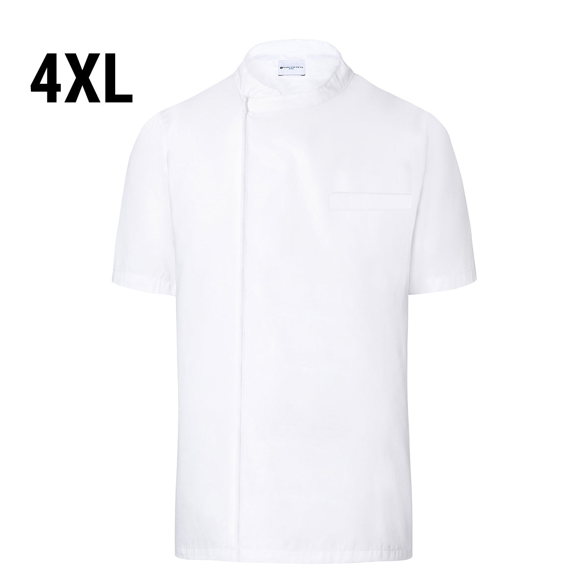 Karlowsky - Kortærmet kokkeskjorte - Hvid - Strl. 4XL