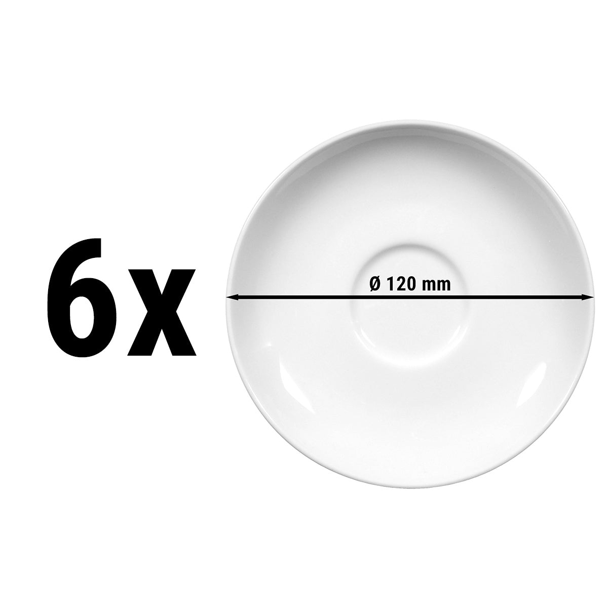 (6 stk.) Seltmann Weiden - Underkop - Ø 12 cm