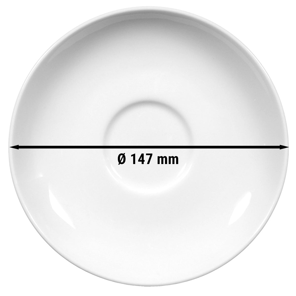 (6 stk.) Seltmann Weiden - Underkop - Ø 14,7 cm