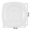 (12 stk.) SELTMANN WEIDEN | Underkop ECKIG - 14,5 cm