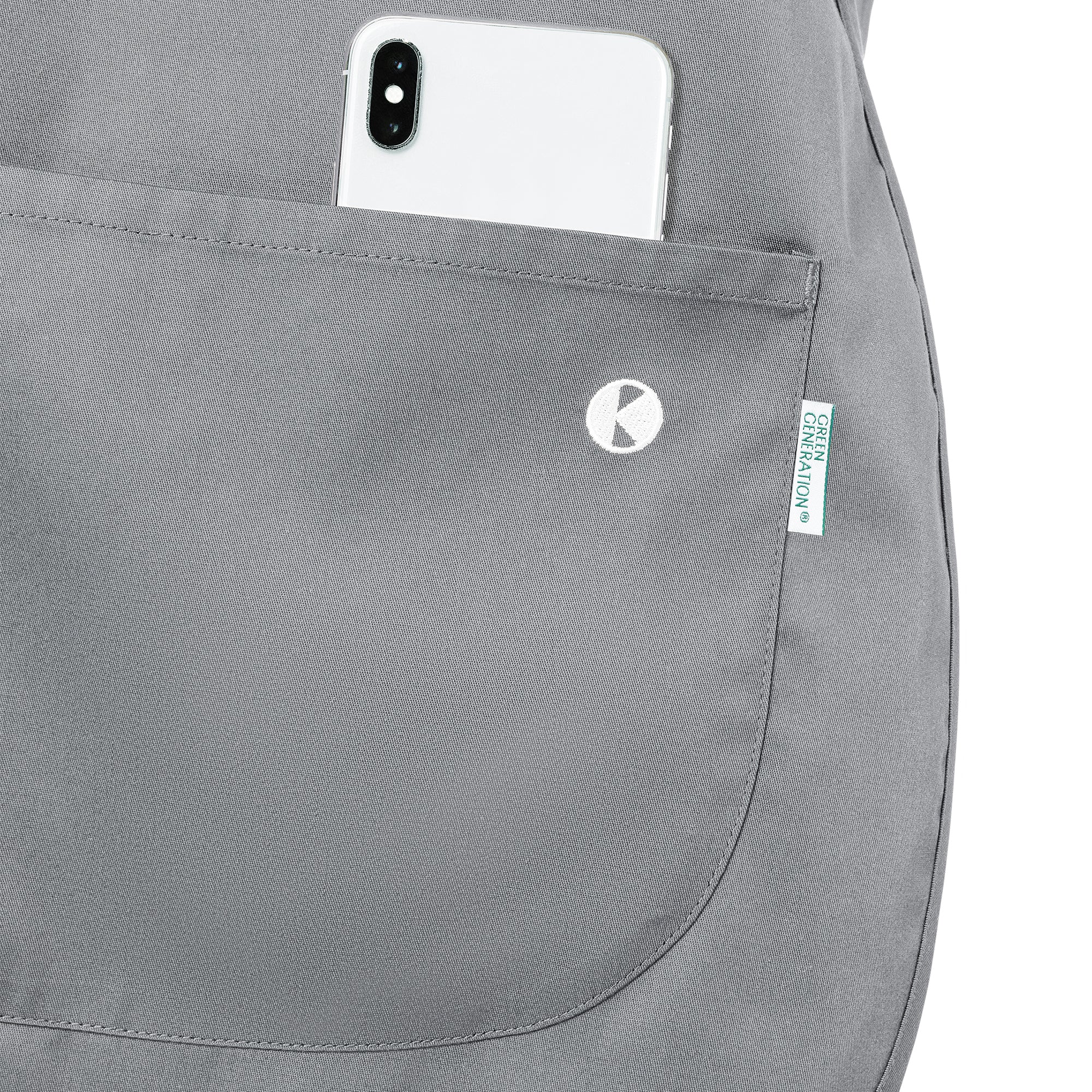 KARLOWSKY | Throwover Casack Essential - Platinum Grey - Størrelse: XS