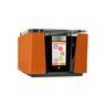 Multifunktionelt vakuumpakker 4,8 m³/t - med touch-skærm og WiFi - orange